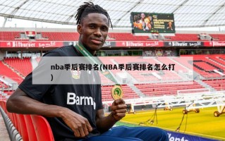 nba季后赛排名(NBA季后赛排名怎么打)